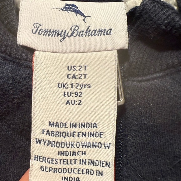 Tommy Bahama Boys 2T Youth Full Zip Jacket Winter Soft - Picture 5 of 5